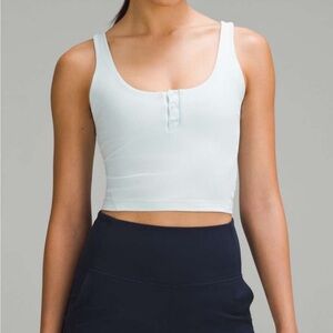 Lululemon ribbed align Henley tank top.. size 4